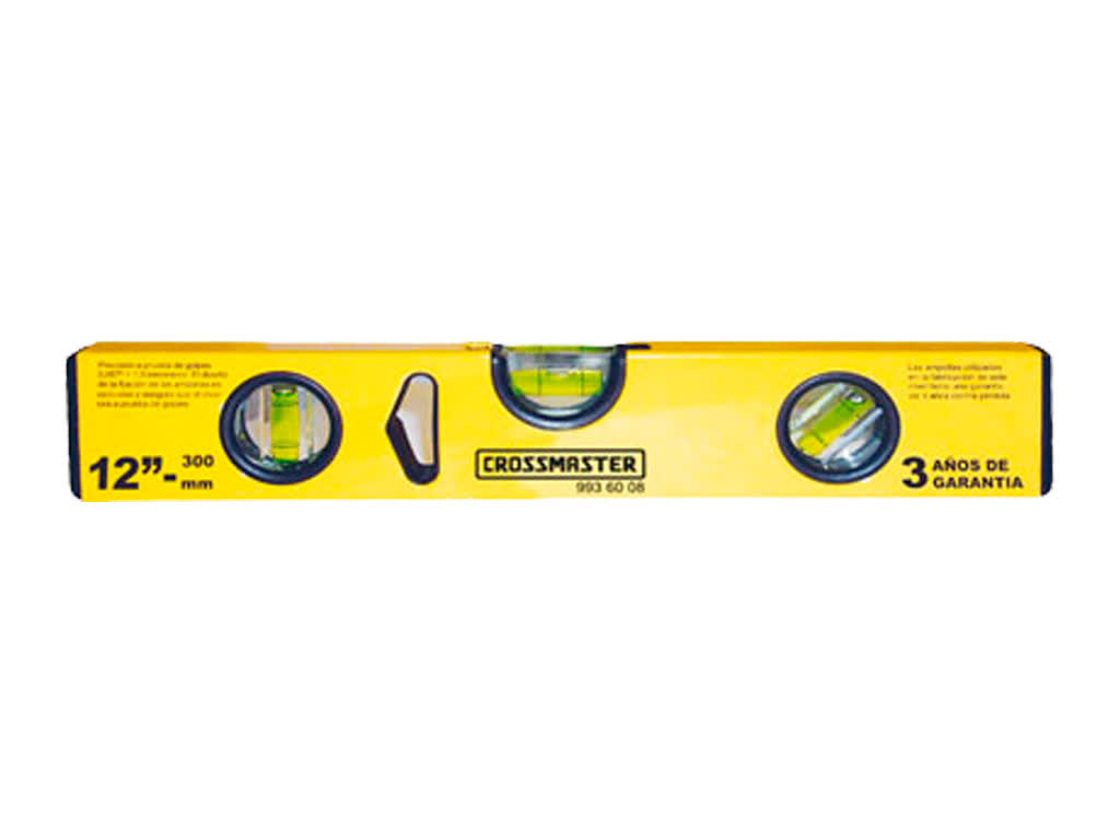 nivel-aluminio-crossmaster-3g400mm