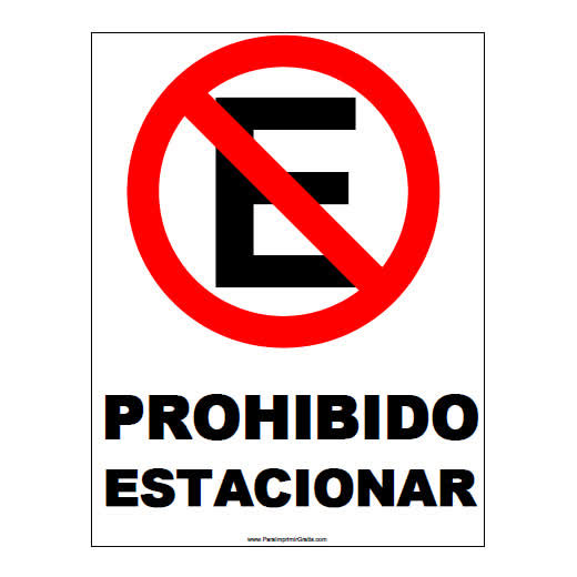 cartel-prohibido-estacionar