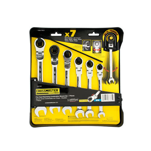 set-llave-combinada-con-crique-flexible-7-piezas-crossmaster